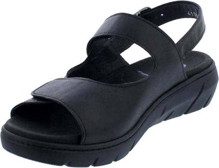 Wolky Corfu Sandalen Black Dames