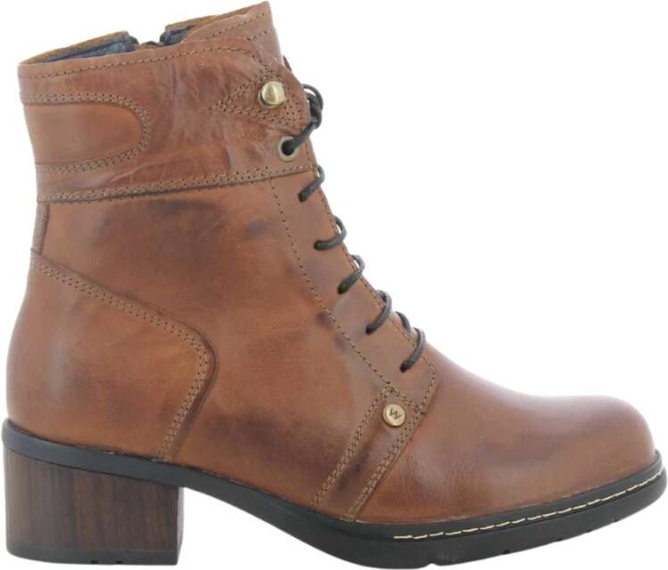 Wolky Dameschoenen Cognac RED Deer W23 Bruin Dames