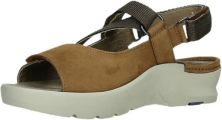 Wolky Mooie Sandalen Brown Dames