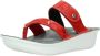 Wolky Slippers 00877 Martinique 12500 rood nubuck - Thumbnail 1