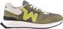 Womsh Kleurrijke Wise Sneaker Green Heren - Thumbnail 1