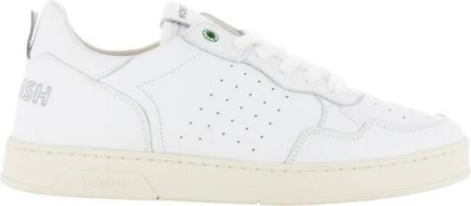 Womsh Witte platte schoenen romantische straatstijl White Heren