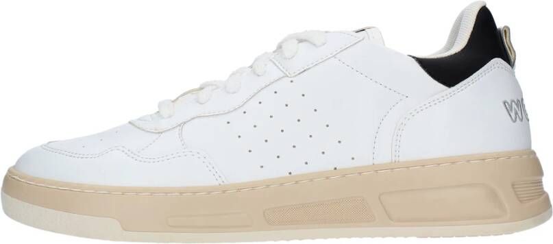 Womsh Sneakers Wit White Heren