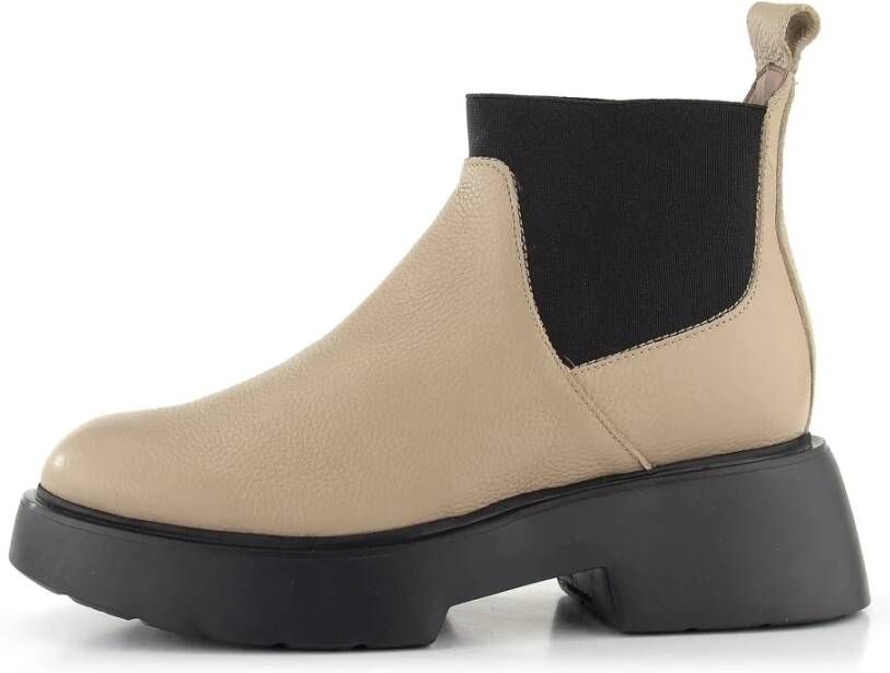 Wonders Ankle Boots Beige Dames