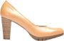 Wonders Elegante Bruine Leren Pump Brown Dames - Thumbnail 17