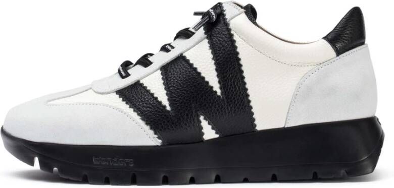 Wonders Deportivas Racer Blancas Color: Blanco White Dames