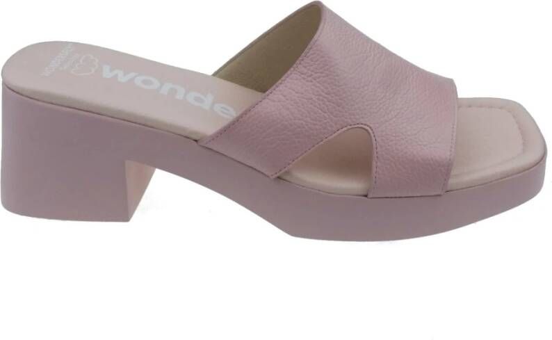 Wonders Flat Sandals Roze Dames