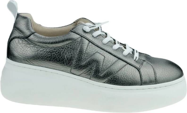 Wonders Grijze Dames Sneaker Dorita Gray Dames