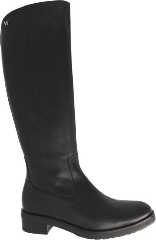 Wonders High Boots Zwart Dames