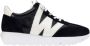 Wonders Zwarte en beige damessneakers Black Dames - Thumbnail 1