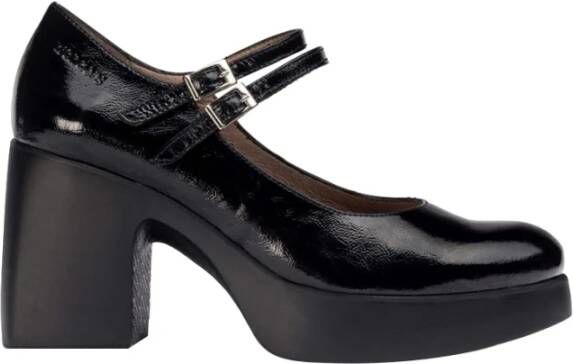 Wonders Zwarte Hak Pumps Elegant Ontwerp Black Dames