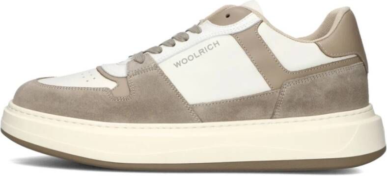 Woolrich Arrow Court Man Sneakers Beige Heren