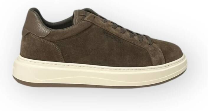 Woolrich Arrow Court Sneakers Brown Heren