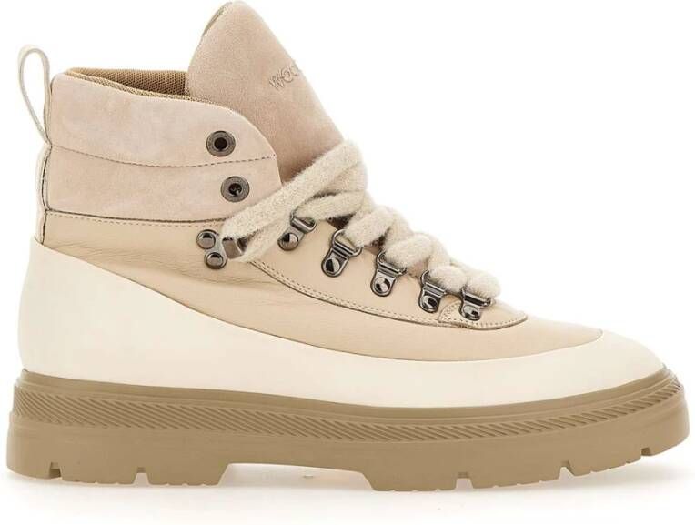 Woolrich Beige Dameslaarzen Beige Dames