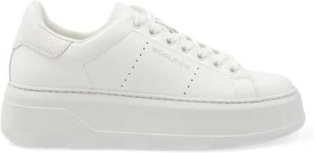 Woolrich Chunky Court Sneakers White Dames