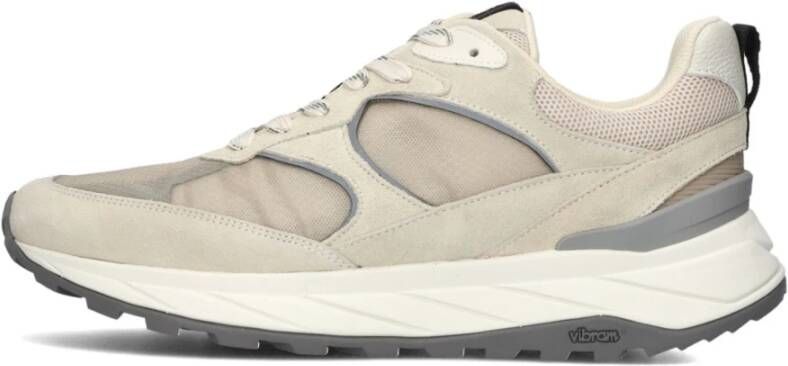 Woolrich Heren Sneakers Stijlvol Comfort Beige Heren