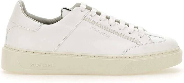 Woolrich Heren Witte Sneakers White Heren