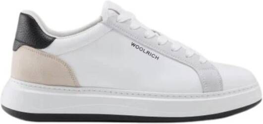 Woolrich Leren en Suède Arrow Sneakers Multicolor Heren