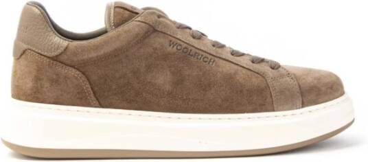 Woolrich Pijl Veterschoenen voor Mannen Beige Heren