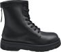 Woolrich Stadsboot Zwart Kalfsleer Black Dames - Thumbnail 1