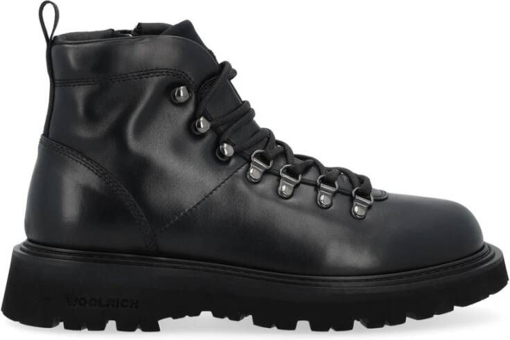 Woolrich Stadswandelboot Kalf Nero Black Heren