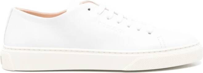 Woolrich Witte Sneakers met Rubberen Zool White Dames