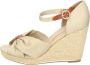 Wrangler Cross Sandalen in Textiel voor Vrouwen Beige Dames - Thumbnail 1