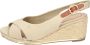 Wrangler Mila Sandalen in textiel voor vrouwen Beige Dames - Thumbnail 1