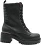 Wrangler Moto Hi Zwarte Laarzen Black Dames - Thumbnail 1