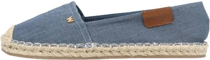 Wrangler Zomer Espadrilles voor Vrouwen Blue Dames