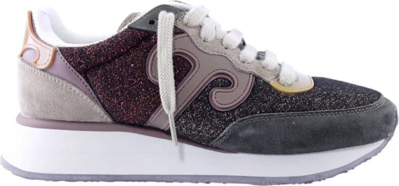 Wushu Ruyi Beige Moderne Sneakers Multicolor Dames