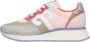 Wushu Ruyi Suède Logo Sneakers Rubberen Zool Multicolor Dames - Thumbnail 2