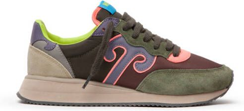 Wushu Ruyi Low Top Sneakers Groen Dames