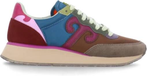 Wushu Ruyi MultiColour Sneakers voor Actieve Levensstijl Multicolor Dames