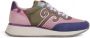 Wushu Ruyi Nylon Suede Sneakers Dames Herfst Winter Collectie Purple Dames - Thumbnail 1