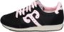 Wushu Ruyi Suede Damessneakers Black Dames - Thumbnail 1