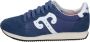 Wushu Ruyi Suede Heren Sneakers Blue Heren - Thumbnail 1