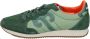 Wushu Ruyi Suede Heren Sneakers Green Heren - Thumbnail 1