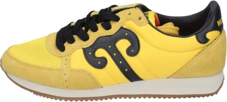 Wushu Ruyi Tiantan 05 Sneakers in textiel voor heren Yellow Heren