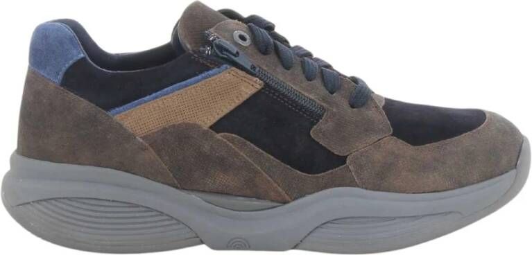 Xsensible Blauwe Herenschoenen Swx14 W4 Brown Heren