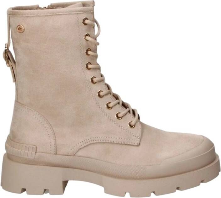 XTI Ankle Boots Beige Dames