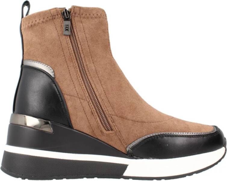 XTI Ankle Boots Brown Dames