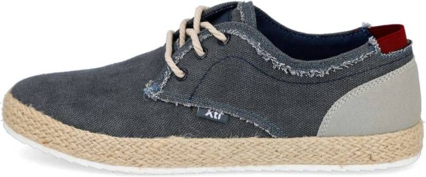 XTI Canvas Shoes Blue Heren