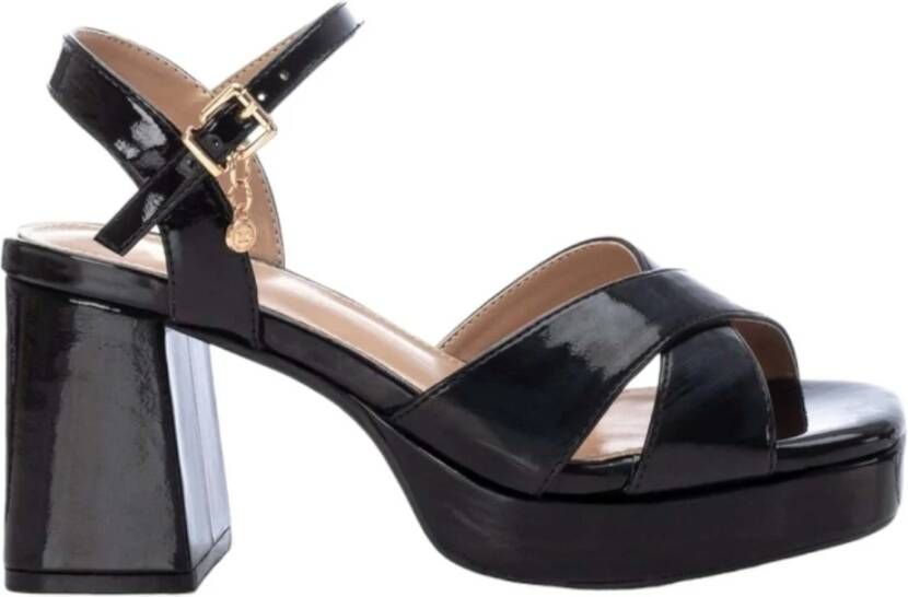 XTI Hoge hak sandalen Black Dames