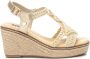 XTI Plateau Sandalen Beige Dames - Thumbnail 1