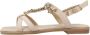 XTI Stijlvolle Platte Sandalen voor Vrouwen Beige Dames - Thumbnail 2