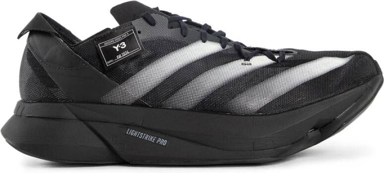 Y-3 Adios Pro 3.0 Core Black Sneakers Black Heren