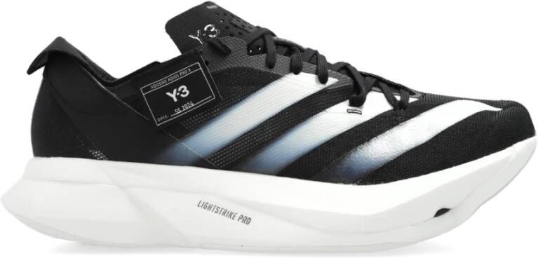 Y-3 Adios Pro 3.0 hardloopschoenen Black Dames