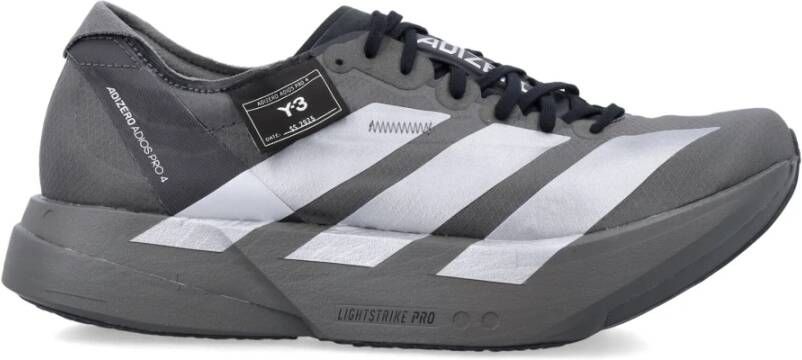 Y-3 Adios Pro 4 Sneakers Grijs Gray Heren