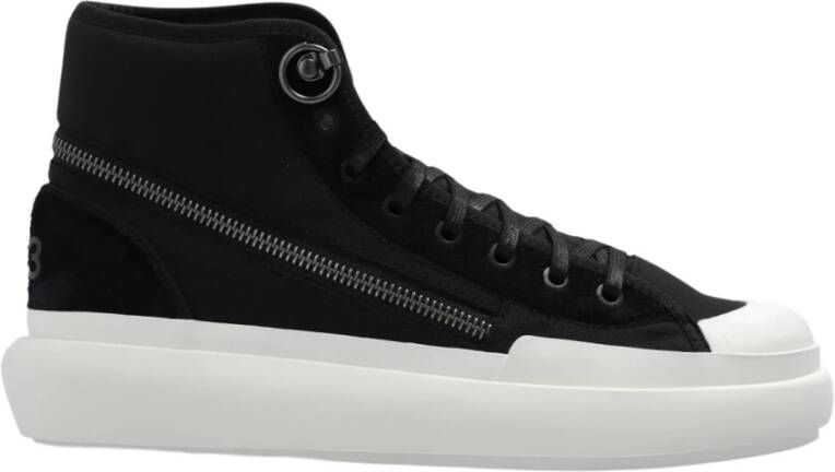 Y-3 Ajatu Court High hoge sneakers Zwart Dames